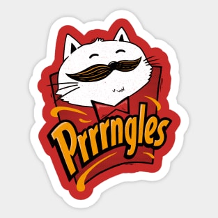 Prrrngles Sticker